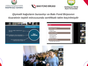 image-aqrar-universitetinin-telebelerine-qiymetli-kagizlarin-buraxilisi-ve-baki-fond-birjasinin-ticaretinin-teskili-movzularinda-onlayn-sertifikatli-telim-kecirilmisdir