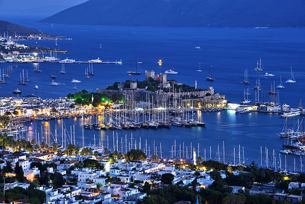 image-view-of-bodrum-harbor-and-castle-of-st-peter-after-sunset-turkish-riviera